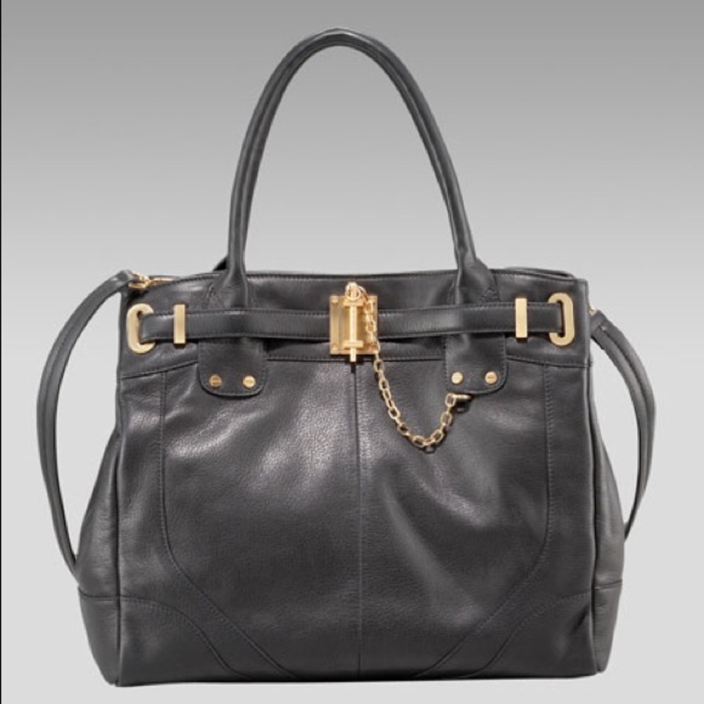 Rachel Zoe Zoe Tote in Black in EUC